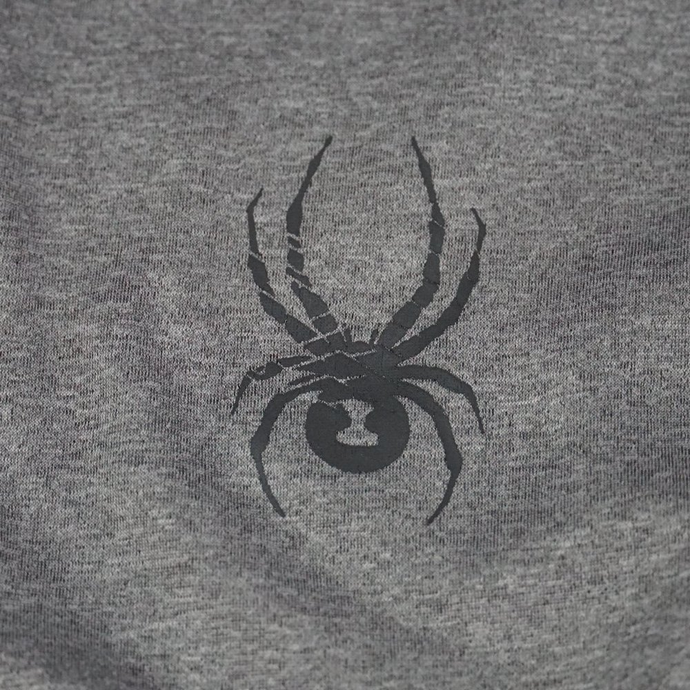 Spyder Men's Active Pullover Hoodie Size Large Grey - Picture 3 of 5